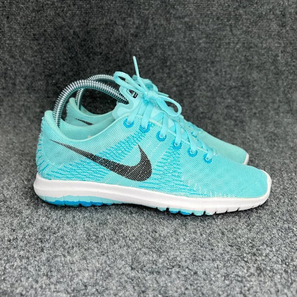 Nike Flex Fury Running Shoes Women's Size 6‎ Blue Athletic Run Training Sneakers